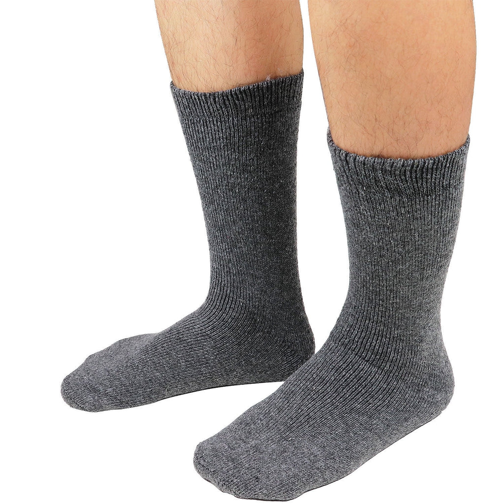 6-Pack Men'S Heavy Duty Work Thermal Wool Socks Keep Warm for Cold Weather