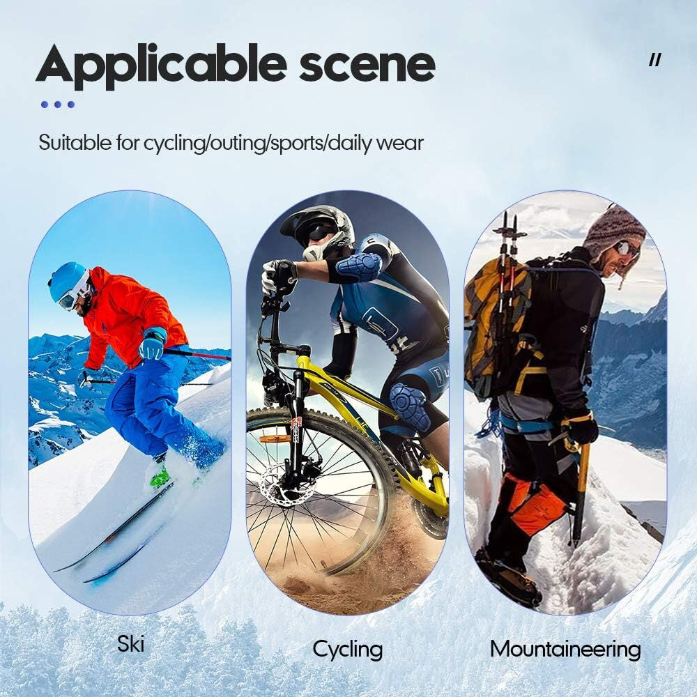 -10℉ Winter Gloves for Cold Weather Windproof Waterproof Touch Screen Ski Gloves