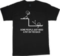 Mens Graphic Tee Stick Figure Funny T-Shirt